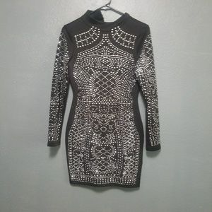 Bedazzled dress